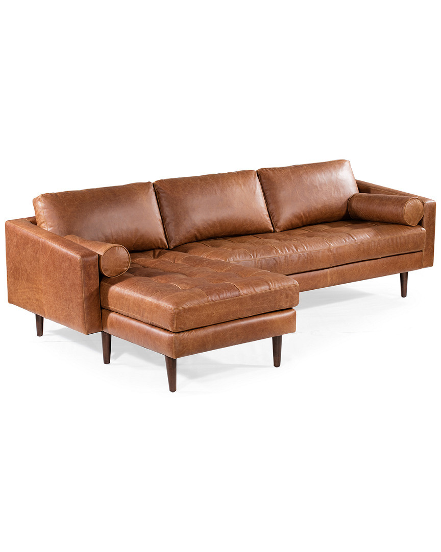 16 Elliot Way Napa Left Sectional Sofa | Gilt