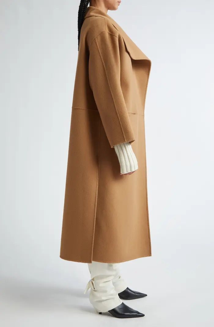 Annecy Open Front Wool & Cashmere Coat | Nordstrom