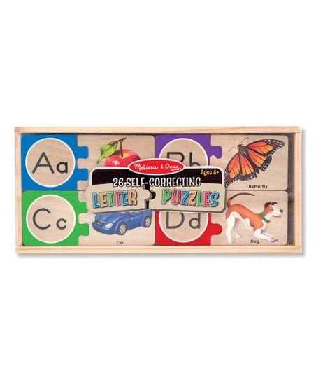 Self-Correcting A to Z Letter Puzzles | Zulily