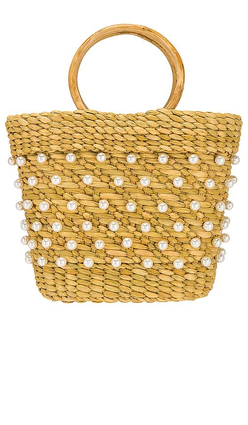The Mak Pearl Tote in Natural | Revolve Clothing (Global)