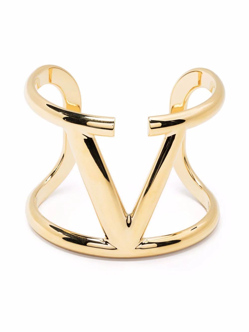 VLogo open-back cuff | Farfetch (US)