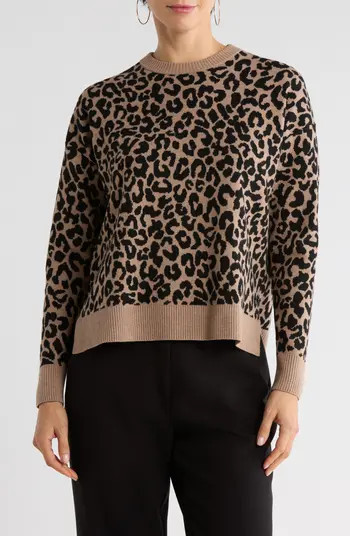 NORDSTROM RACK Patterned Crewneck Sweater | Nordstromrack | Nordstrom Rack