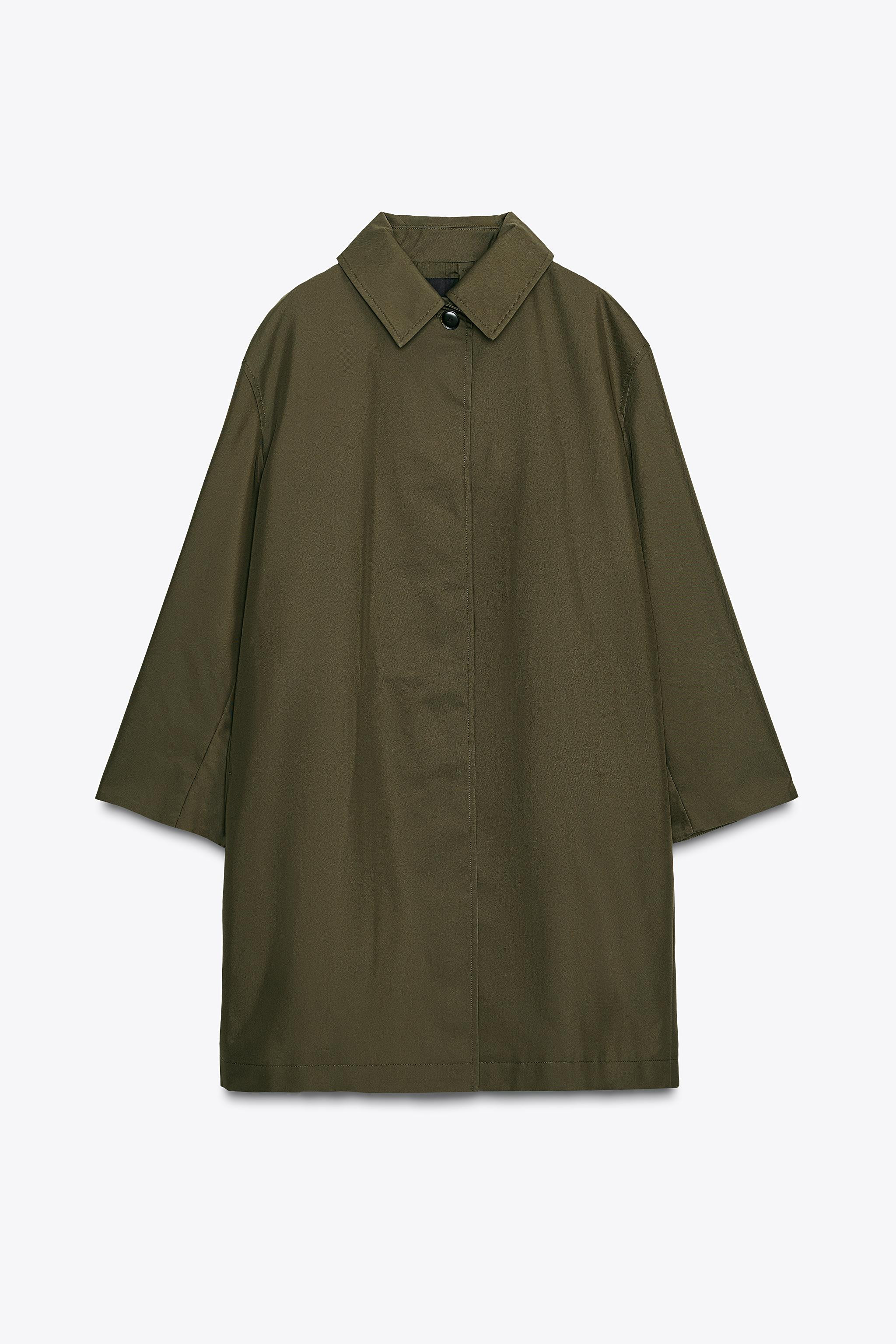 MINIMAL WATER REPELLENT TRENCH COAT ZW COLLECTION | Zara US