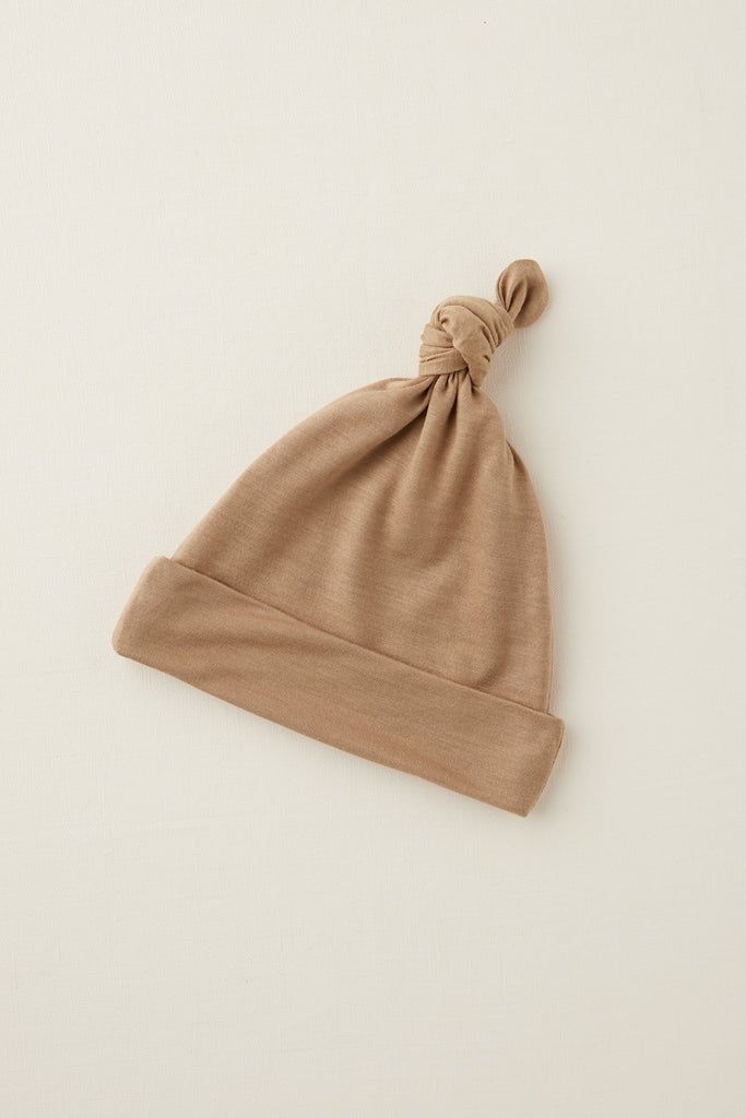 KNOTTED HAT - Sand | Solly Baby