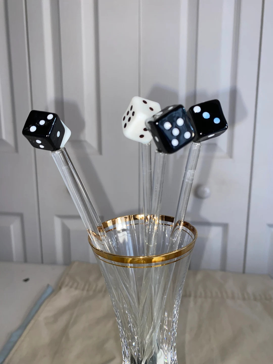 HAND BLOWN GLASS Stir Sticks Barware Glass Stir Sticks - Etsy | Etsy (US)