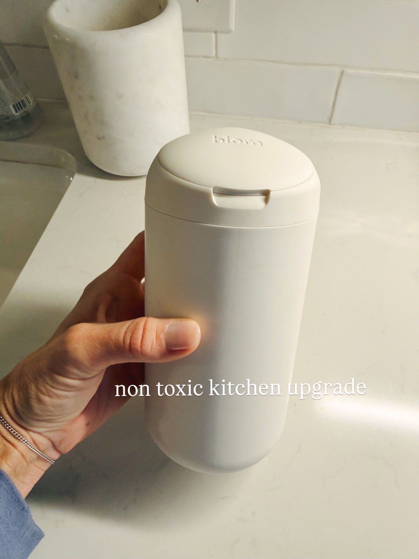 This biom wipes + wipes holder my nontoxic kitchen upgrade I don’t mind leaving out on the counter. The wipes come in so many great scents and a scent free option as well  

#LTKHome #LTKmomlife #LTKOver40