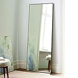 NeuType Full Length Mirror Floor Mirror with Standing Holder Bedroom/Locker Room Standing/Hanging... | Amazon (US)