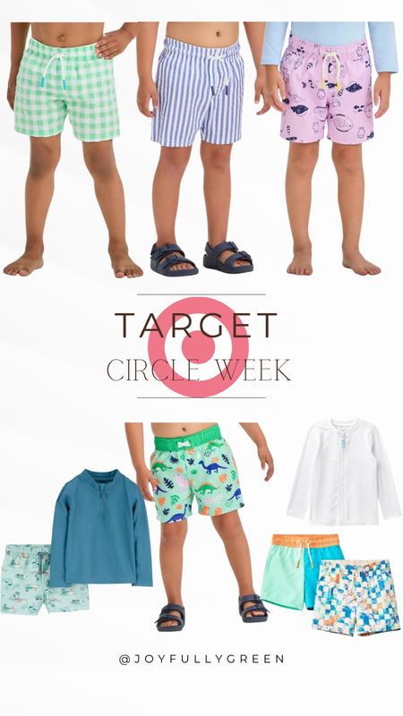 Target circle week // toddler boy swim // summer outfits 

#LTKsalealert