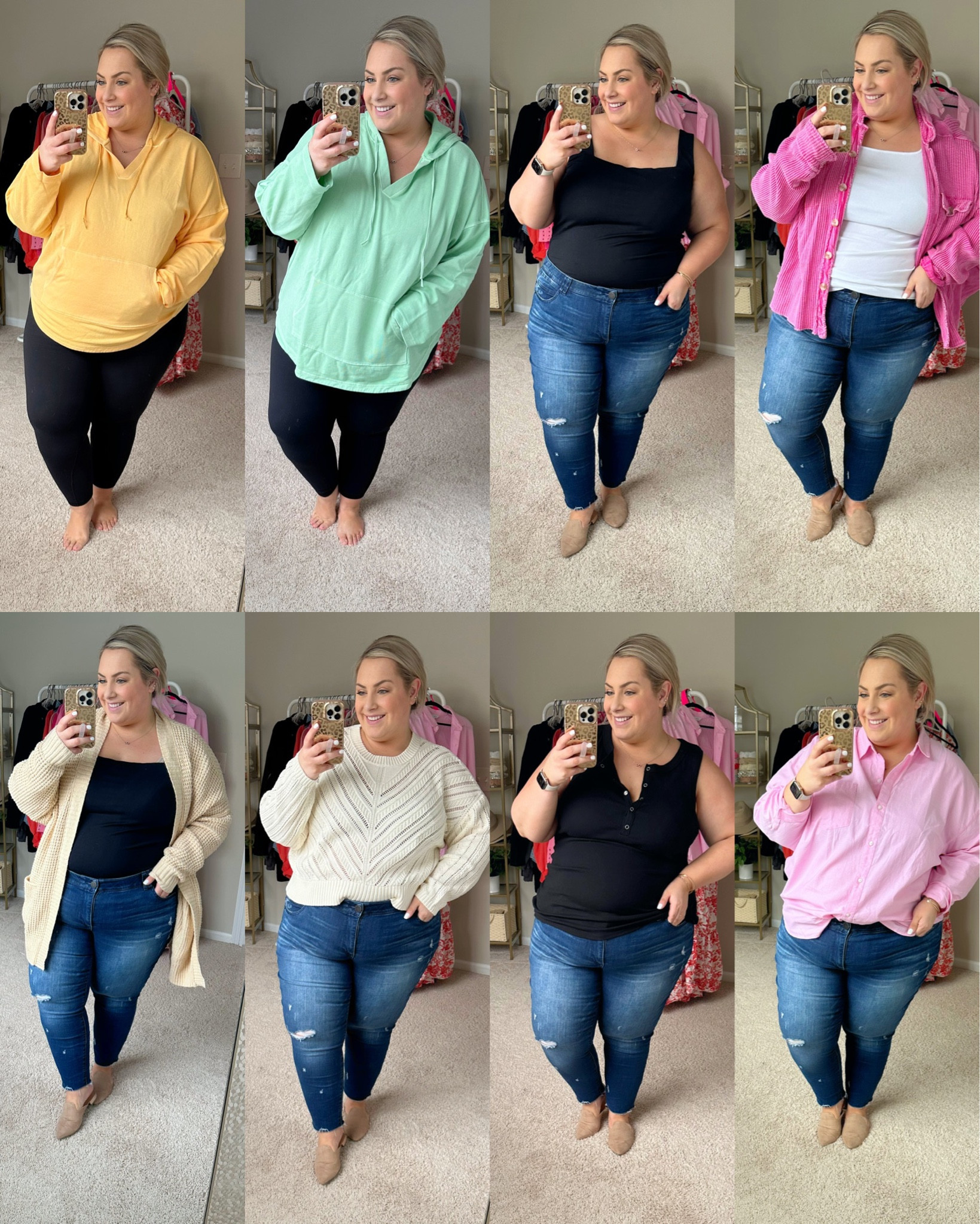 Old Navy Try on🎉 
Photo 1: XXL top, 2X leggings
Photo 2: 4X top, 2X leggings
Photo 3: 3X bodysuit, 22 jeans
Photo 4: XXL tank, L shirt, 22 jeans
Photo 5: 3X bodysuit, XL sweater, 22 jeans
Photo 6: XXL sweater, 22 jeans
Photo 7: XXL tank, 22 jeans
Photo 8: XXL button down, 22 jeans 


#LTKstyletip #LTKunder50 #LTKcurves