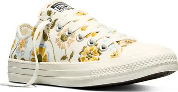 Converse Gender Inclusive Chuck Taylor All Star Floral Embroidered Canvas Low Top Sneaker | Nords... | Nordstrom