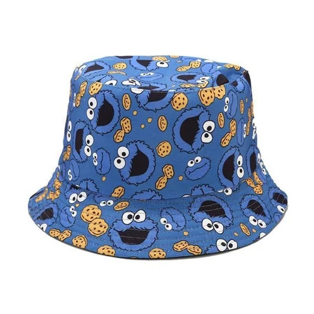 Men Women Outdoor Vintage Hip Hop Fisherman Cap Summer Cartoon Print Bucket Hat | Walmart (US)