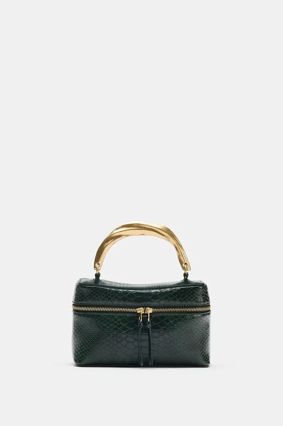 EMBOSSED-EFFECT VANITY BAG | Zara DE