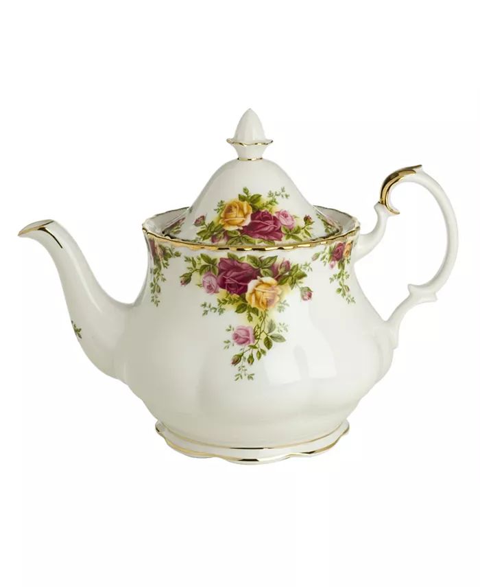 "Old Country Roses" Teapot | Macys (US)