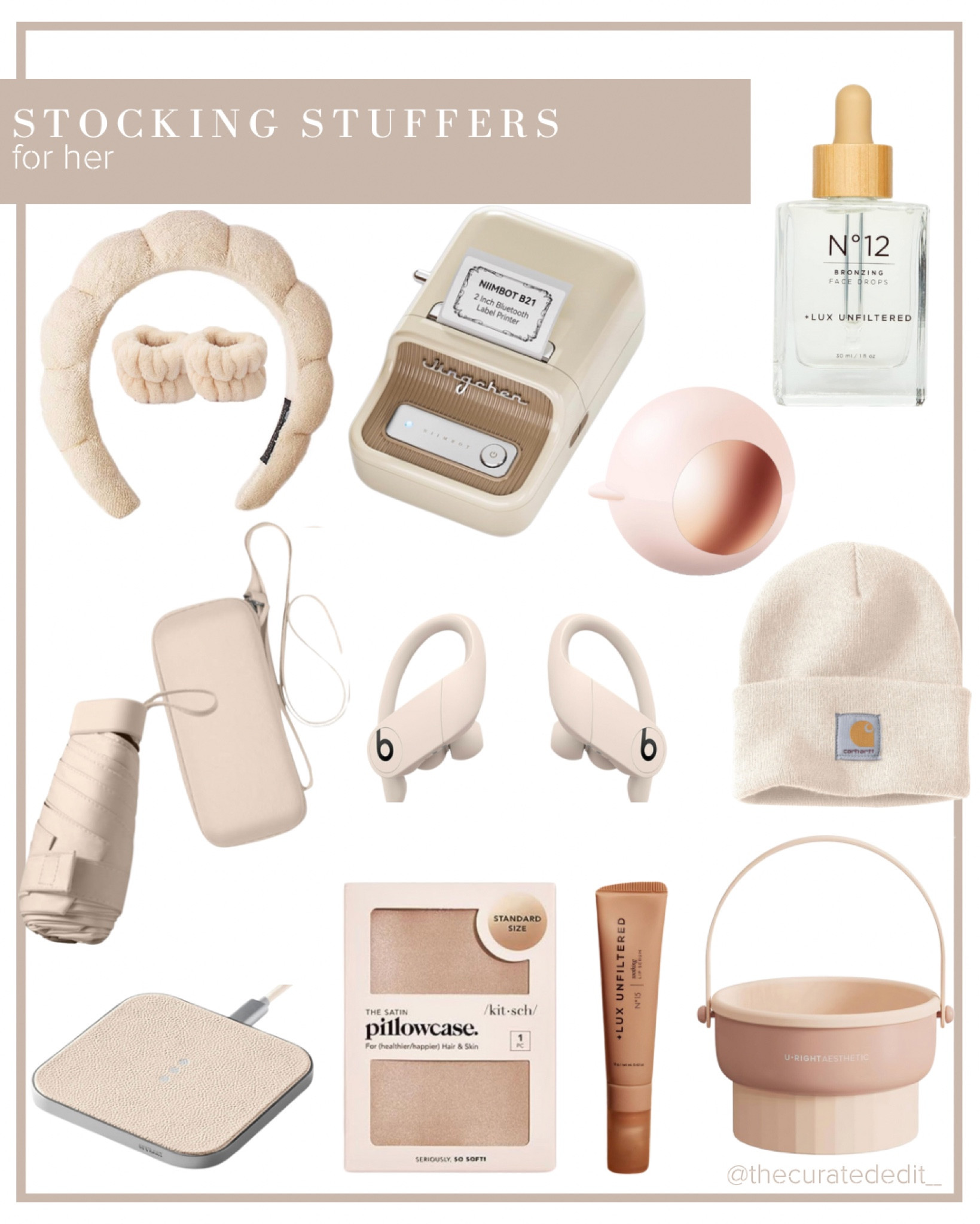Last minute sticking stuffer ideas for her that will arrive before Christmas 🌲

#stickingstuffers #stockingstufferinspo #aesthetic #vanilla #giftinspo #giftsforher #amazon #amazingifts #beauty 

#LTKGiftGuide #LTKstyletip #LTKHoliday