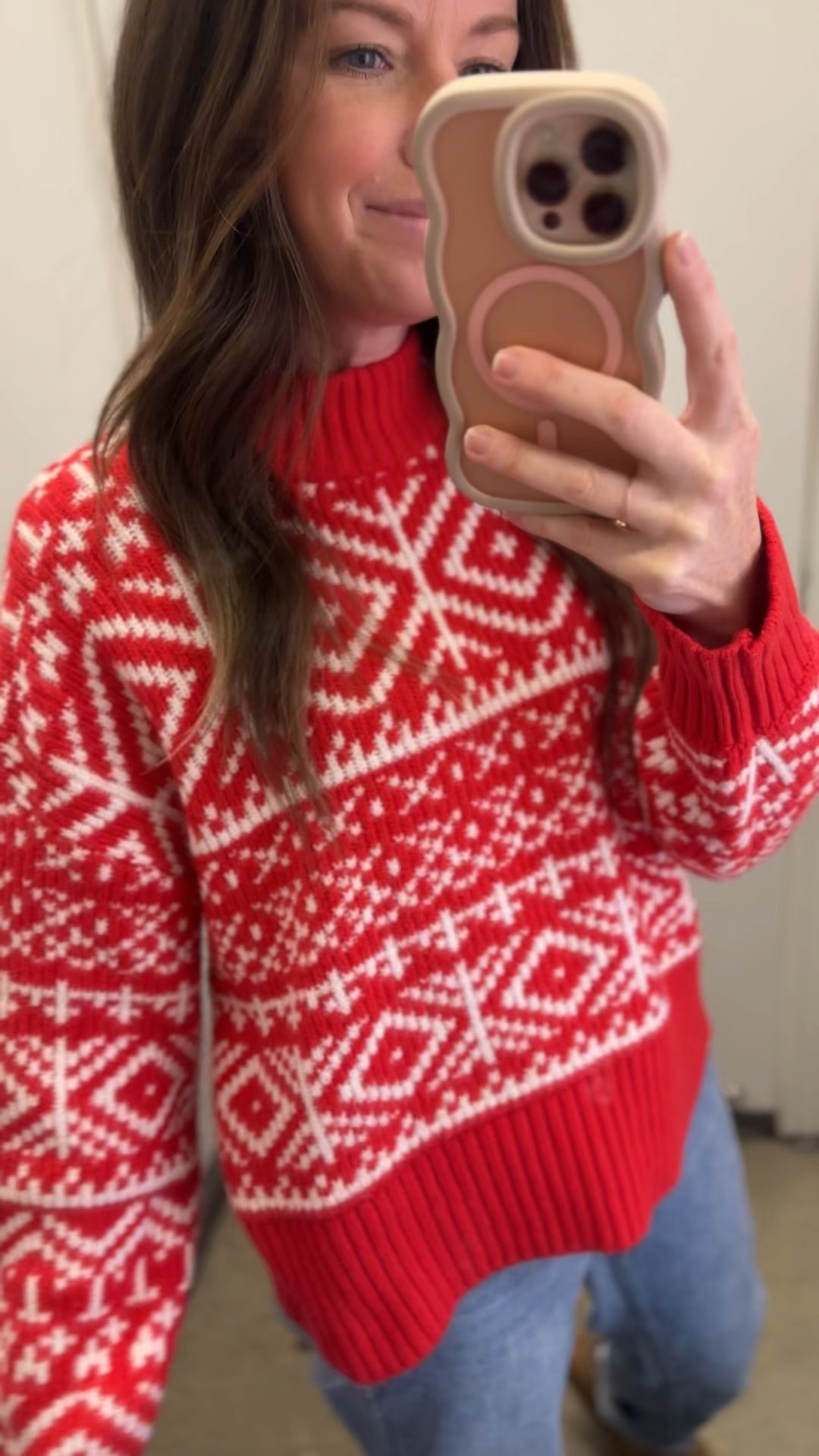 The best sweater for the holidays. And not itchy! 
Wearing a S  

#LTKPetite #LTKFindsUnder100 #LTKFindsUnder50