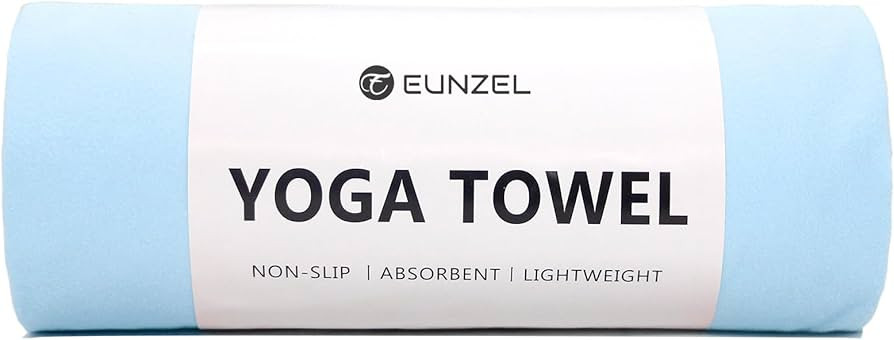 Eunzel Hot Yoga Towel Non Slip Yoga Mat Towel Non-Slip Sweat Absorbent Towel for Hot Yoga, Pilate... | Amazon (US)