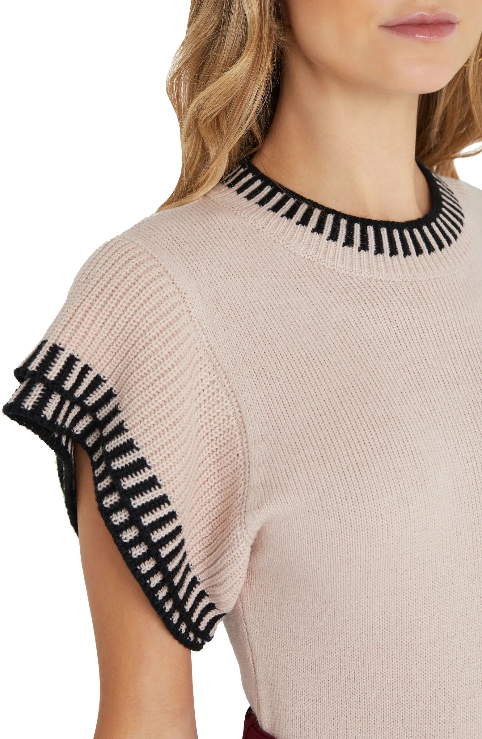 Contrast Sweater Top | Nordstrom