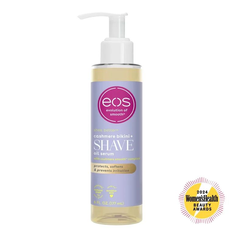 eos Cashmere Skin Collection- Women's Shave Oil, Vanilla Cashmere, Made for Sensitive Skin, 6 fl ... | Walmart (US)