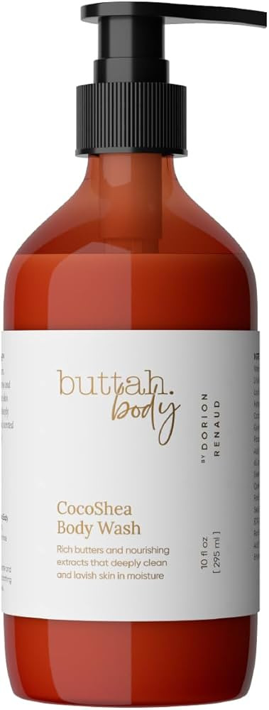 Buttah Skin by Dorion Renaud CocoShea Body Wash 10oz - Nourishing Body Wash for Men & Women - Afr... | Amazon (US)