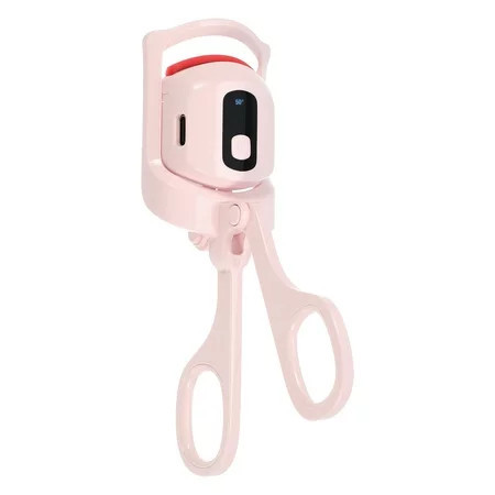 Heated Eyelash Curler Rechargeable Eyelash Curler Electric Lash Curler for Lift Natural Eyelashes Pink | Walmart (US)