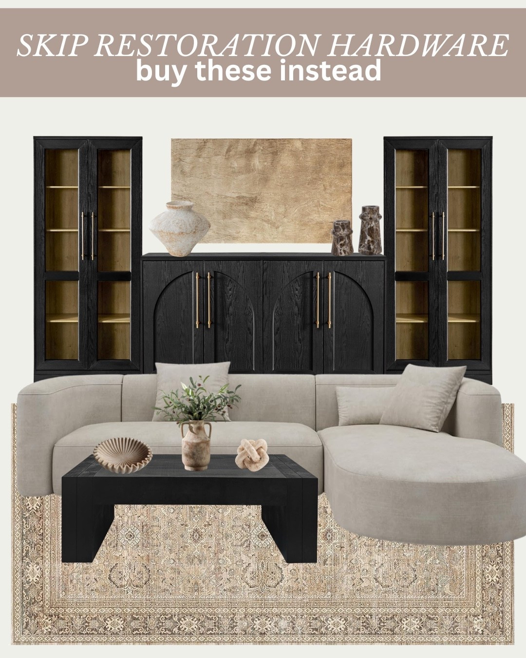 Skip the Restoration Hardware price tag and buy these looks for less from Amazon instead!

#LTKHome #LTKSaleAlert