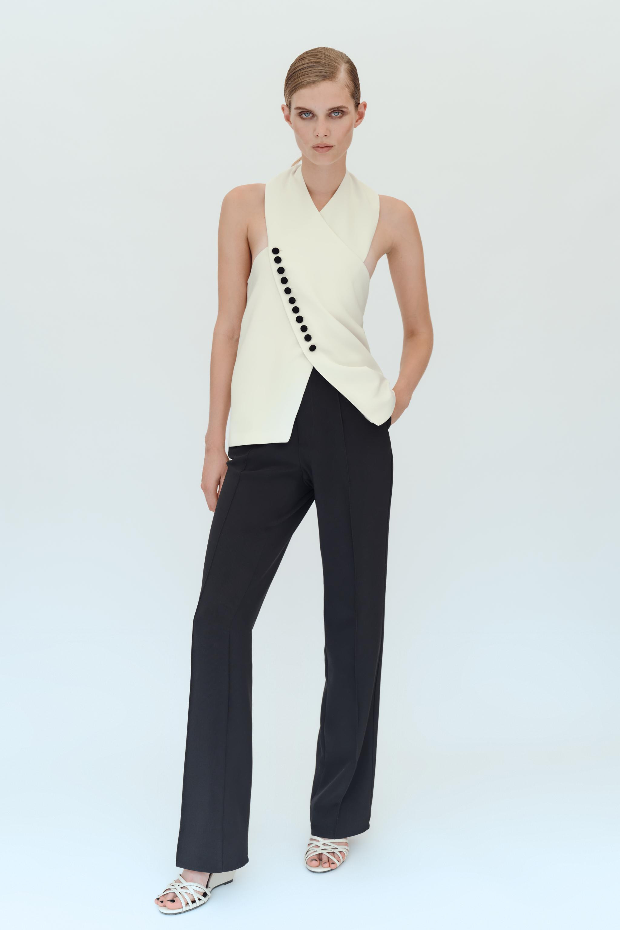 CROSSOVER HALTER VEST | Zara US