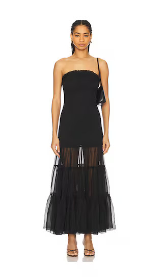 AZURA STRAPLESS MAXI DRESS in Black | Revolve Clothing (Global)