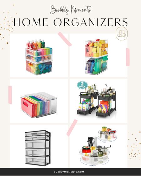 Grab these organizers for a clutter-free space  

#LTKsalealert #LTKhome #LTKfamily