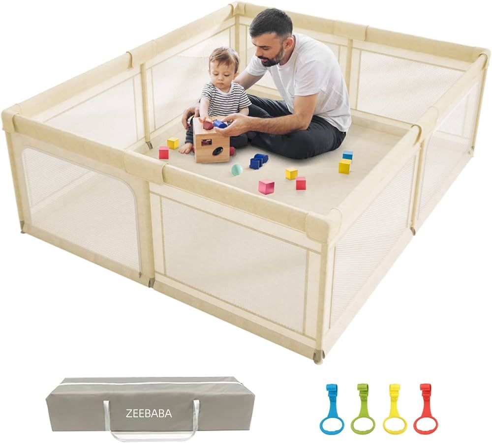 Baby Playpen, Playpen for Babies and Toddlers, Extra Large Playpen, Play pens for Babies and Todd... | Amazon (US)