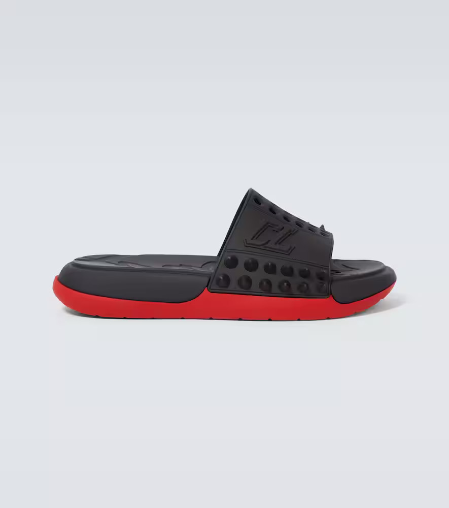 Christian Louboutin Take It Easy spiked slides | Mytheresa (US/CA)