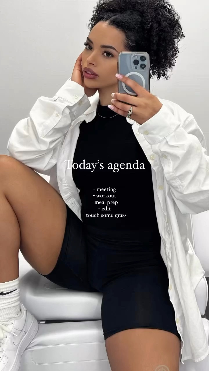 Got some questions about my recent IG story outfit!! Romper + while buttonup pullover is also from aritzia! 🤍 Shoes are nike!! 

#LTKStyleTip #LTKVideo