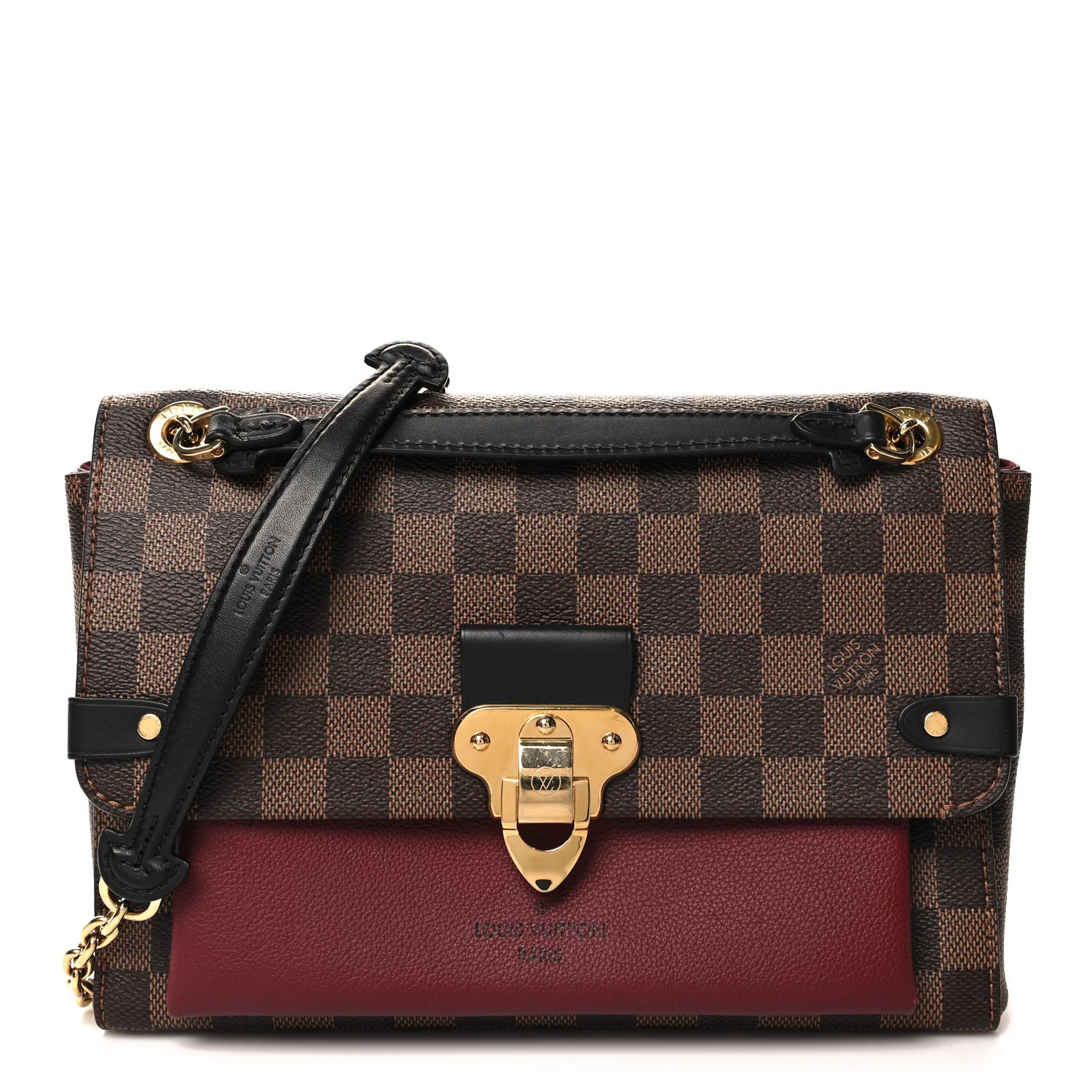 Louis Vuitton Damier Ebene Vavin PM Bordeaux | FASHIONPHILE (US)