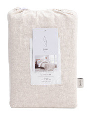 European Flax Linen Duvet Set | TJ Maxx