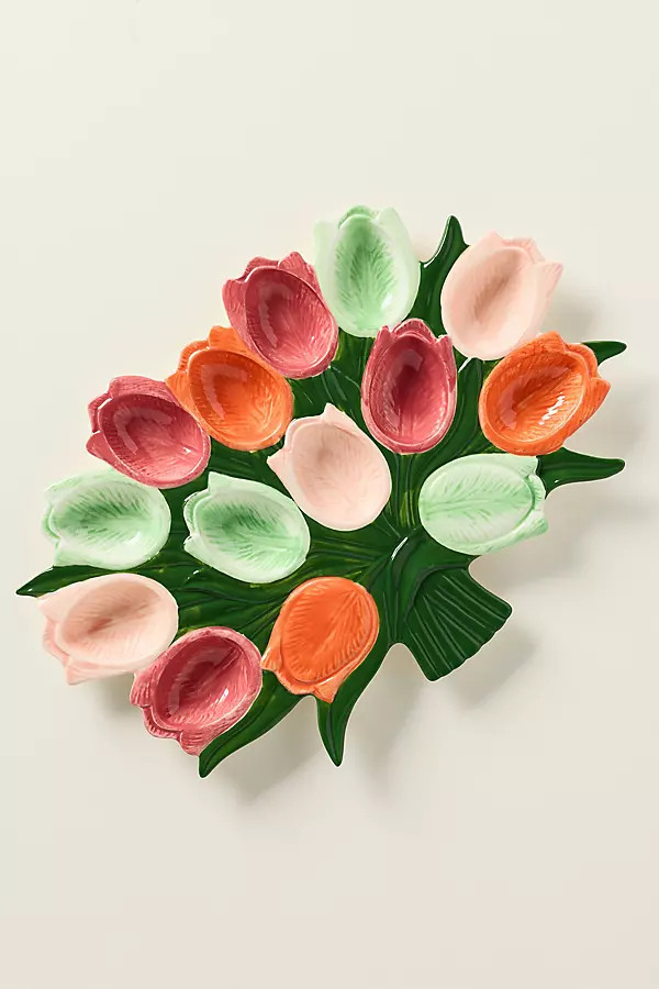 Louise Stoneware Deviled Egg Platter | Anthropologie (US)