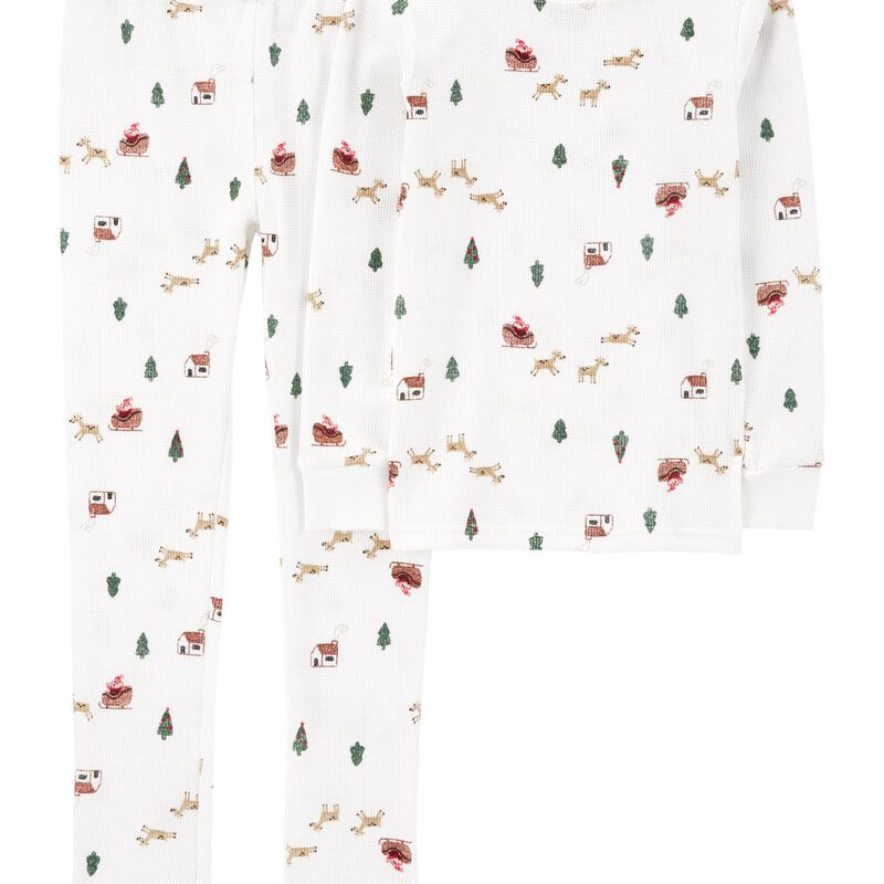 2-Piece Christmas Thermal PJs | Carter's