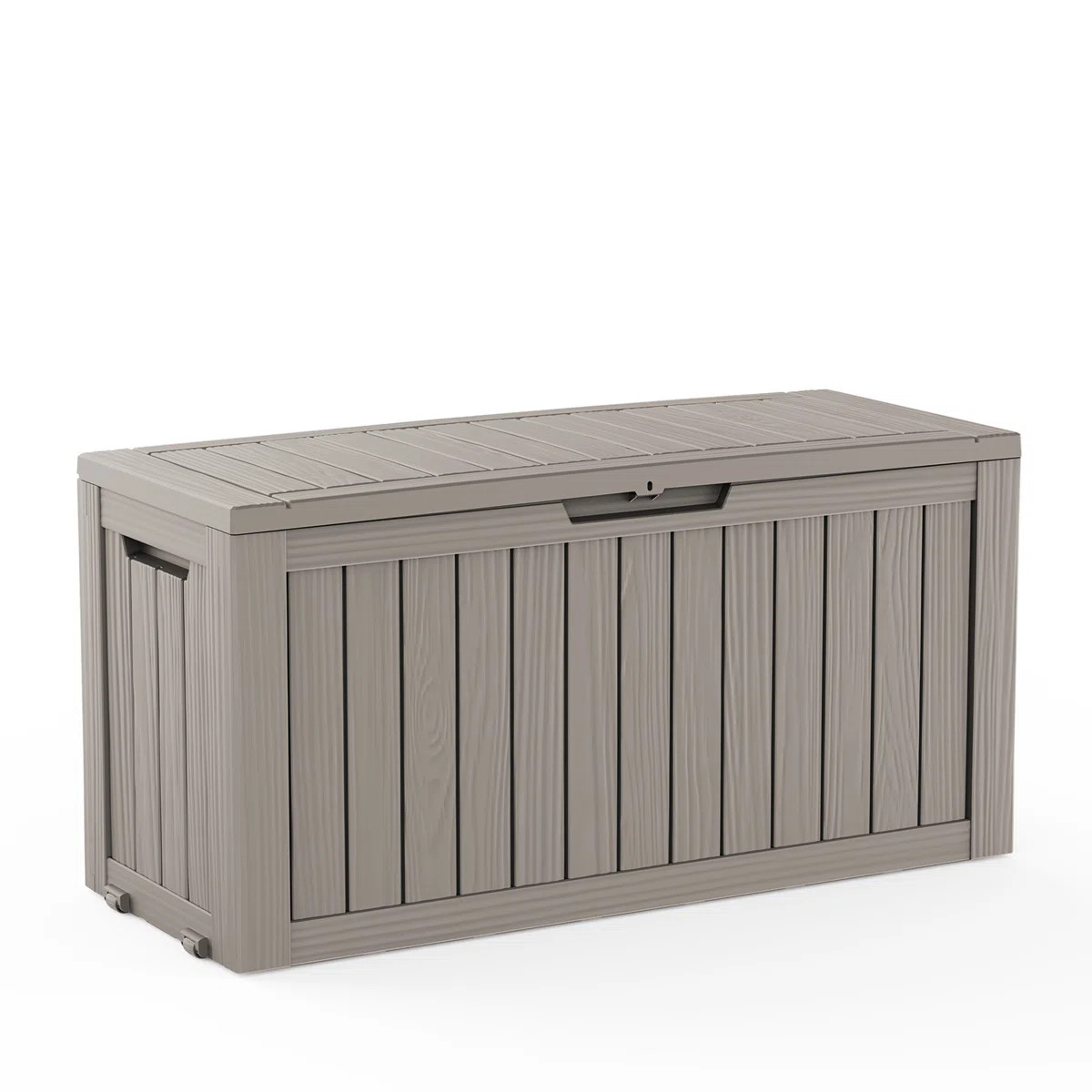 Emperic Design 45.12'' W 72 Gallon Water Resistant Resin Lockable Deck Box | Wayfair North America