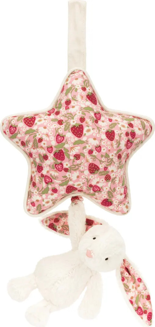 Blossom Cream Bunny Berry Musical Pull 19.75-Inch Plushie | Nordstrom