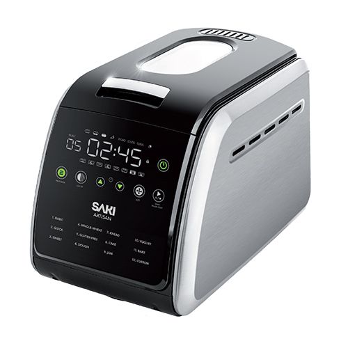 SAKI 3.3 LB Large Bread Machine, 12-in-1 Programmable XL Bread Maker, with Nonstick Ceramic Pan &... | Walmart (US)