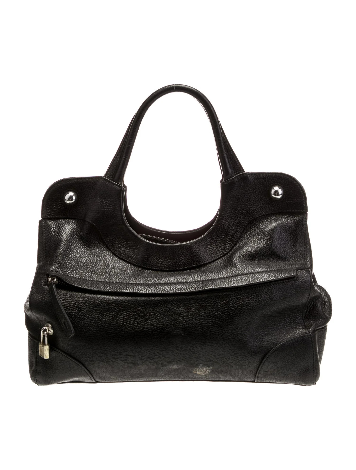 Leather Top Handle Bag | The RealReal