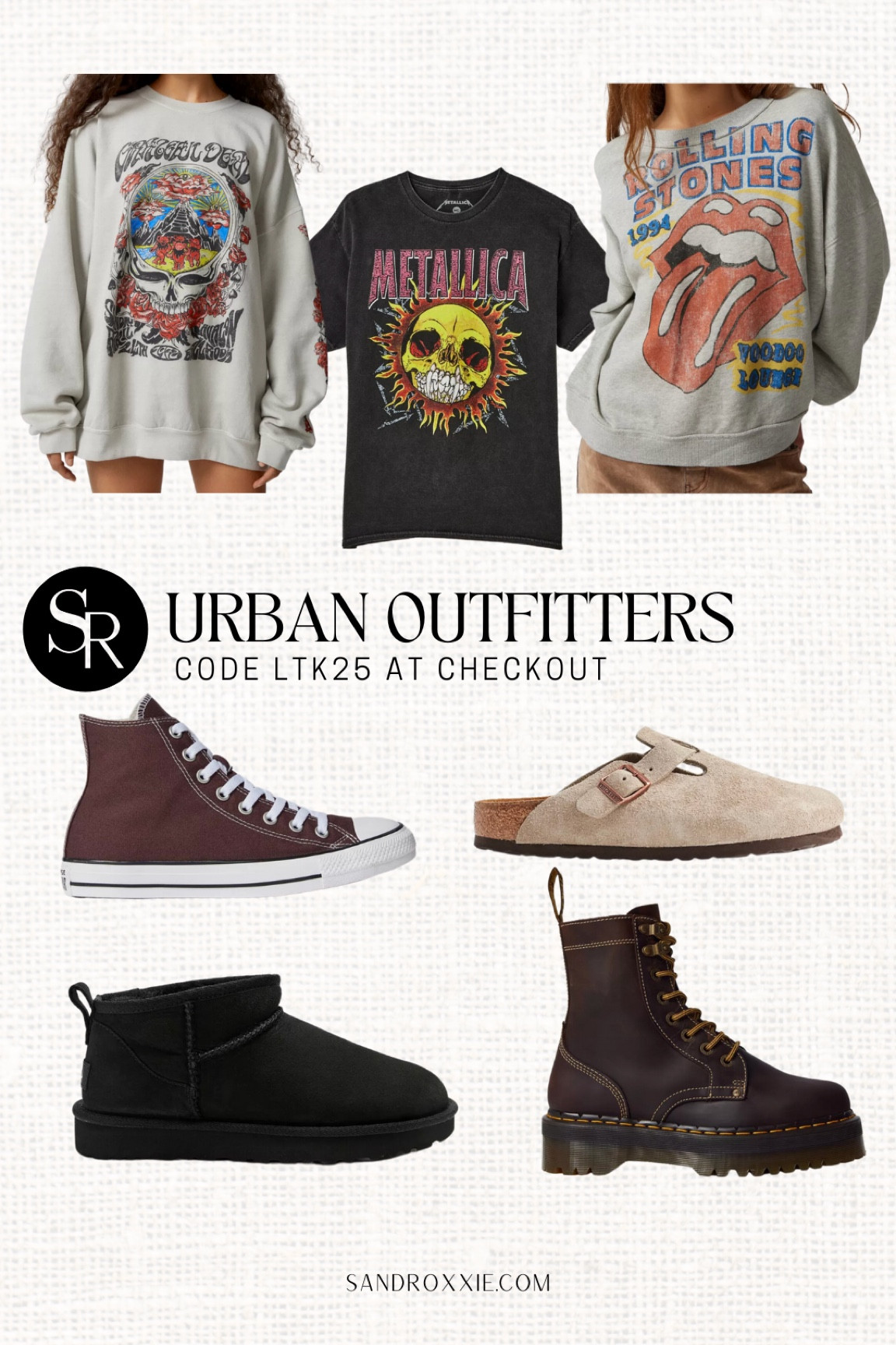 urban outfitters sale! You have to shop via LTK to get the 25% off!!!

xo, Sandroxxie by Sandra
www.sandroxxie.com | #sandroxxie

#urbanoutfitters #Itksale #sale #onsale
#shoes #boots #sneakers

#LTKSale #LTKGiftGuide #LTKsalealert