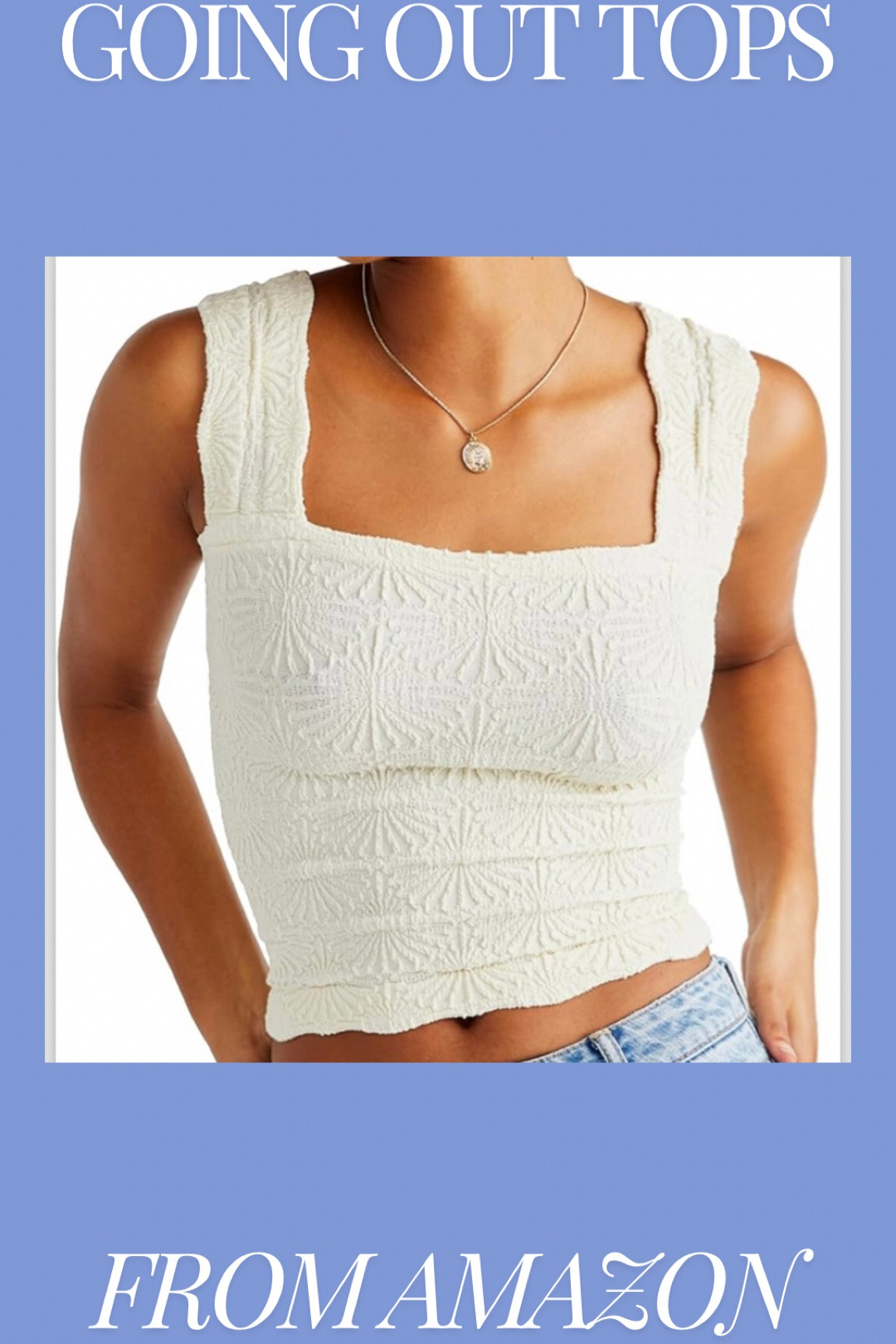 going out top from amazon! skims dupe top. fitted going out top! super easy to throw on and pair with jeans for a night out in college or with the girls!!! would also be perfect for a dinner date night or going to grab drinks! 

#LTKU #LTKStyleTip #LTKFindsUnder50