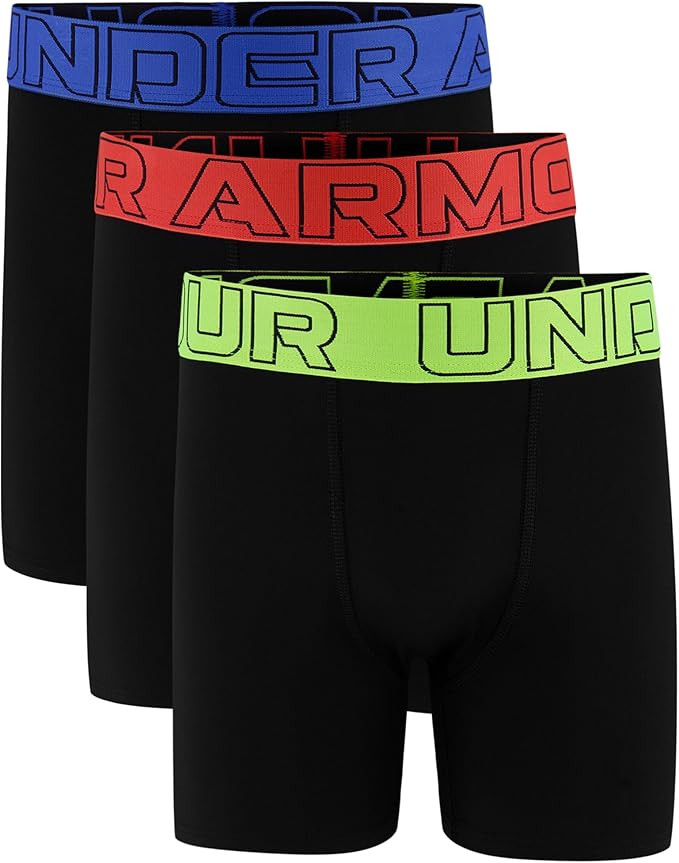Under Armour boys Performance Boxer Briefs, Lightweight & Smooth Stretch Fit | Amazon (US)
