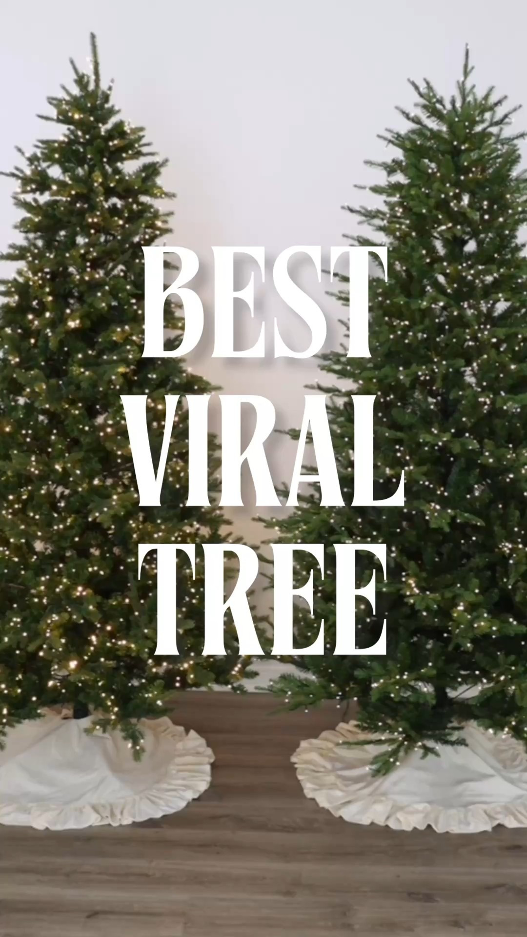 Comparing the two most viral Christmas trees for 2025, Home Depot’s Grand Duchess and Walmart’s Grand Spruce. These viral Christmas trees come in several different size options. 

#LTKHome #LTKSeasonal
