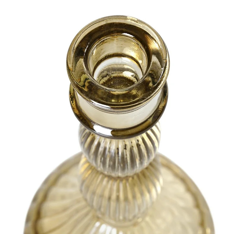 Crystal Art Gallery Traditional Glass Candle Stick Holder Set of 2, Neutrals | Walmart (US)