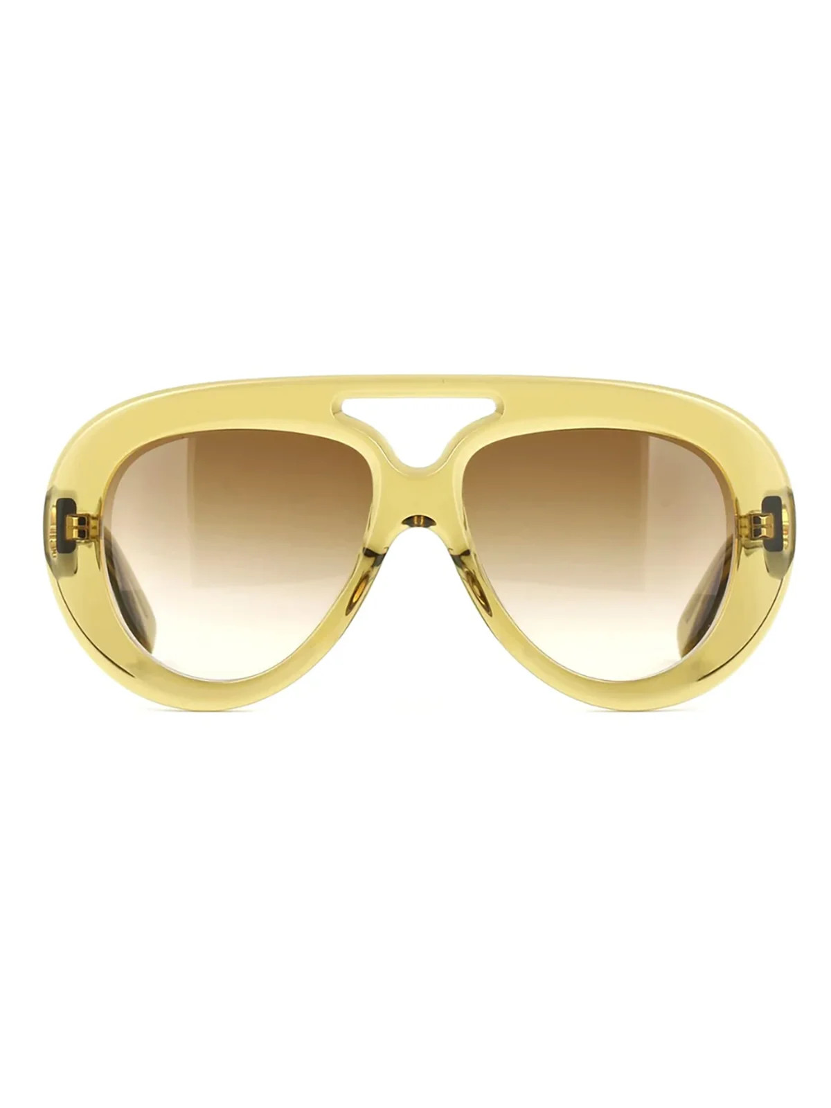 Loewe Aviator Frame Sunglasses | Cettire Global