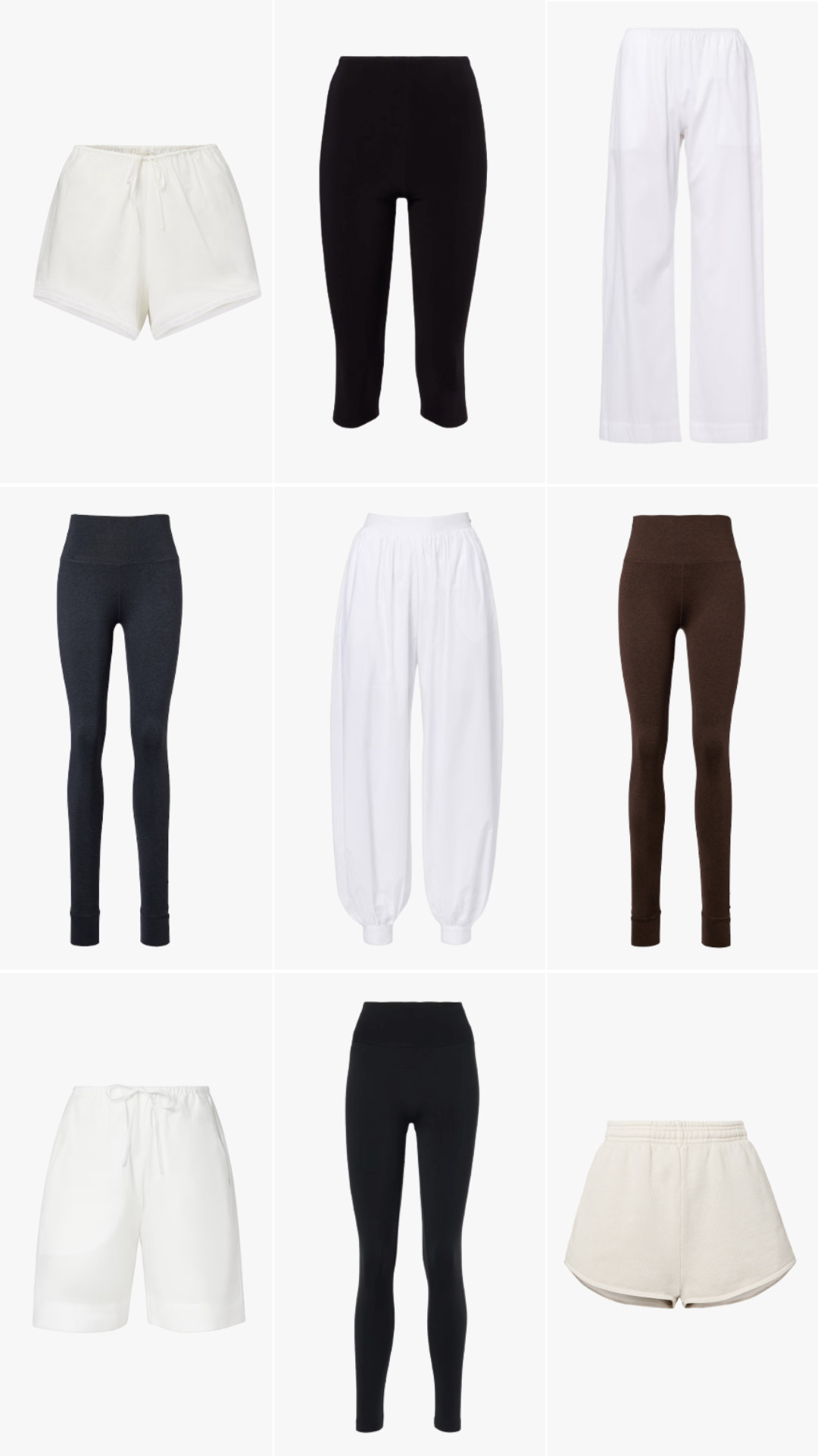 Basics refresh: bottoms

 