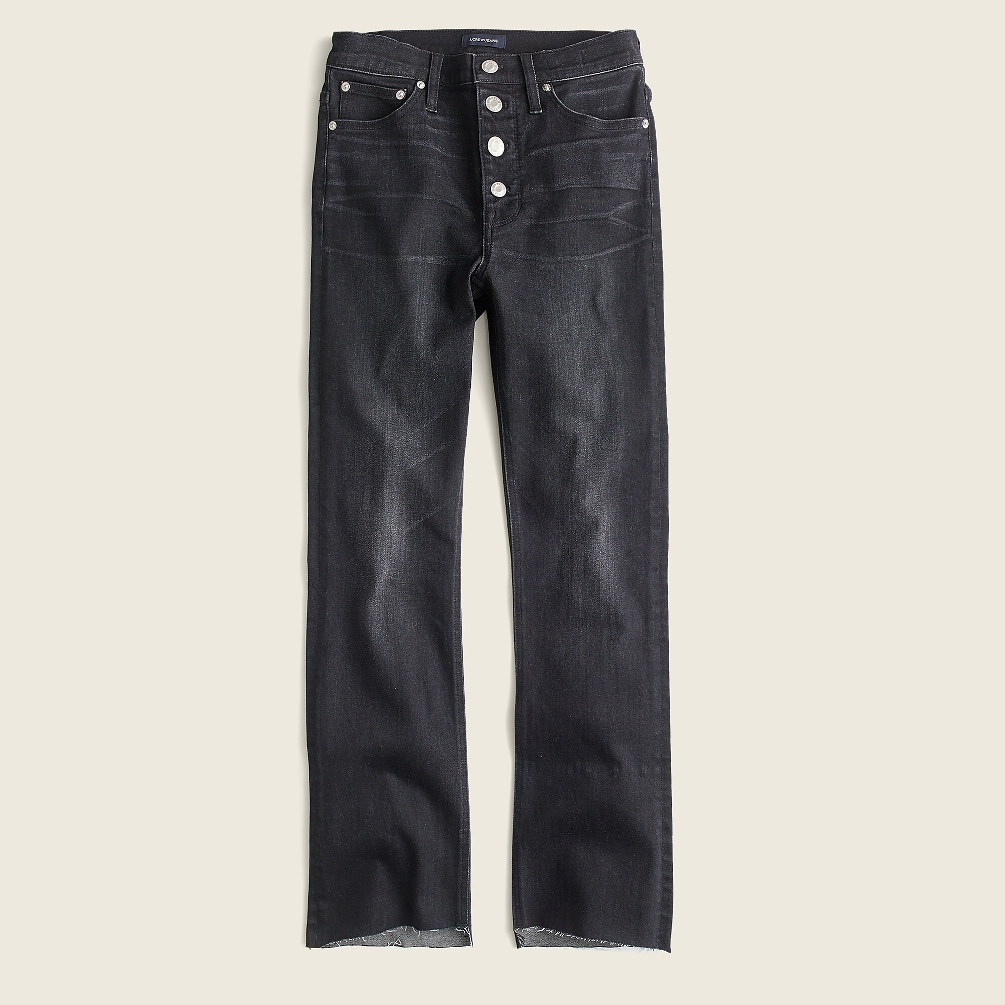 Tall 9" demi-boot crop jean in charcoal | J. Crew US