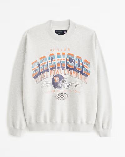Vintage Super Bowl Graphic Crew Sweatshirt | Abercrombie & Fitch (US)