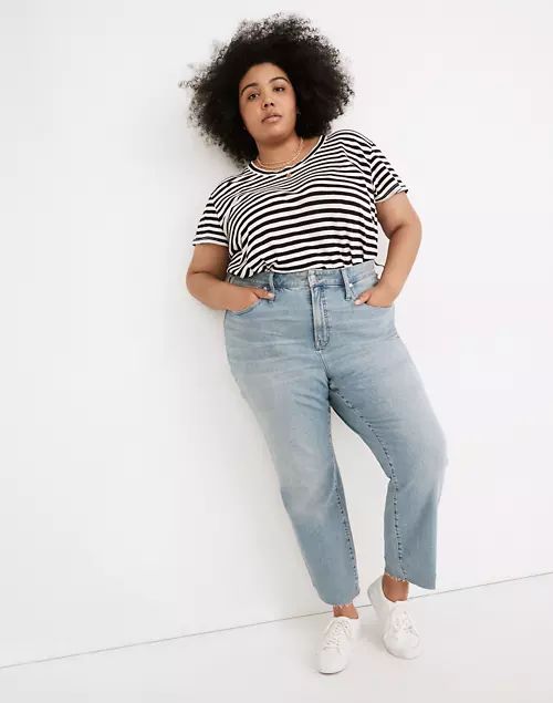 The Plus Curvy Perfect Vintage Jean in Ellicott Wash | Madewell