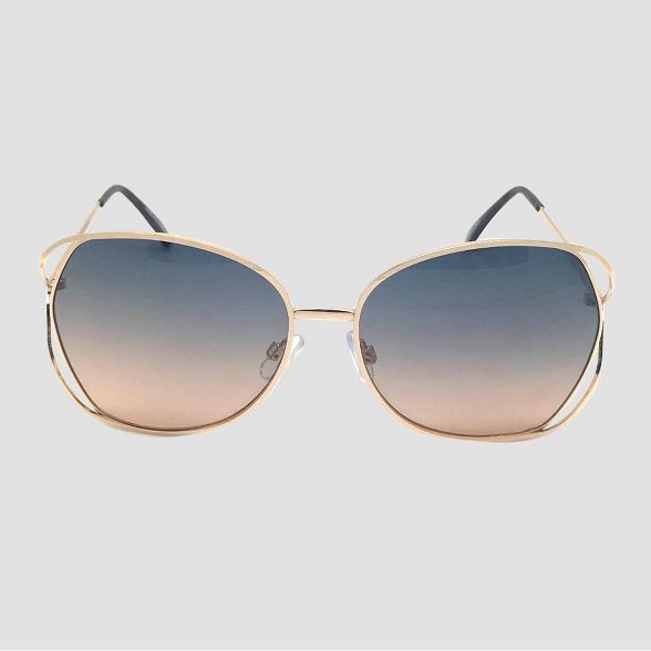 Women's Square Sunglasses - A New Day™ Gold | Target